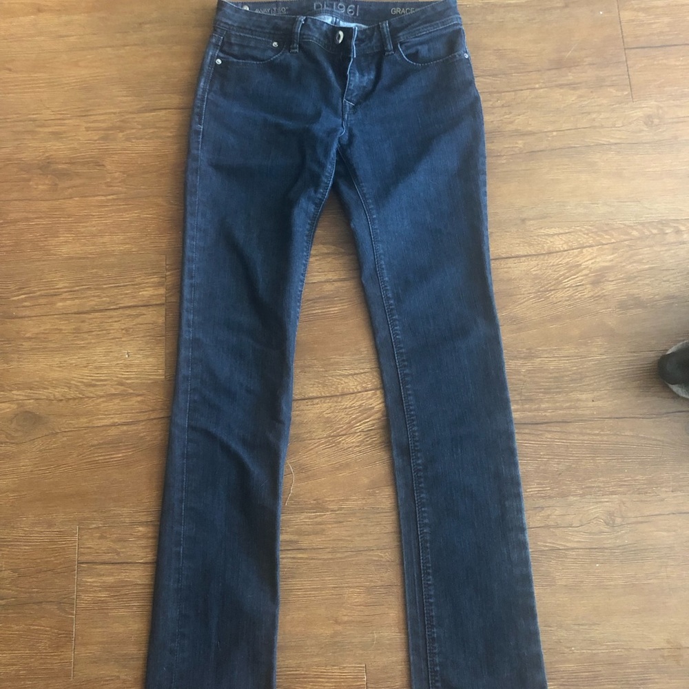 DL 1961 High Rise, Straight Leg Jean